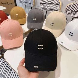 Ball Caps Channel Top Luxe man Chanells Baseball Cap Woman Embet Hat Fashion Fallow Summer Sunshade Beach Era Tide Beanie Casual verstelbare hoed