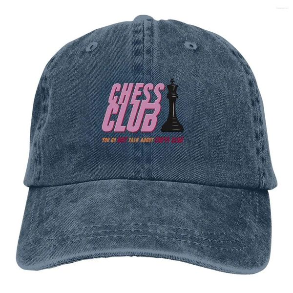 Ball Caps Chess Club Baseball Cap Men Hats Femme Visor Protection Snapback Design