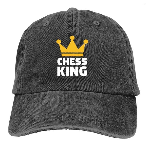 Ball Caps Chess King Baseball Cap Men Hats Chapeaux Visor Visor Protection Snapback Design