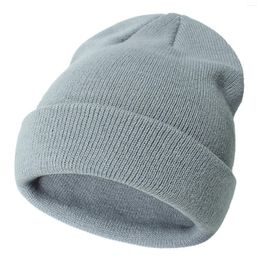 Casquettes de balle enfants enfants bébé filles en plein air chaud confortable et élégant hiver tricoté couvre-tête chapeau par temps froid épais thermique