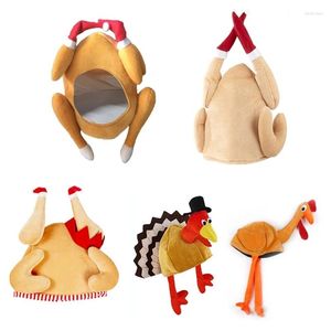 Ball Gaps Christmas Funny Funny Plush Turkey Fun loco suministros de Acción de Gracias