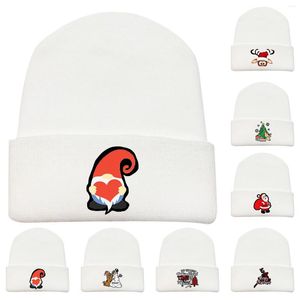 Kogelcaps circa hoeden mannen en vrouwen modieuze honkbal pet kerst cartoon printen schattige buiten warme hoed low fitting