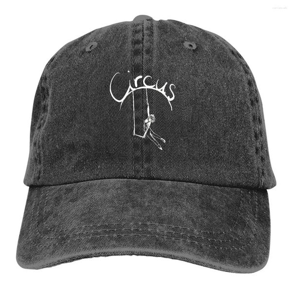 Ball Caps Circus Artiste sur le trapèze Classic Baseball Cap Men Hats Chapeaux Visor Visor Protection Snapback Show