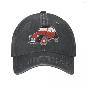 Ball Caps Citro?n 2cv Charleston Cowboyhoed Hoeden Man Voor De Zon Paard Luxe Cap Dames Heren