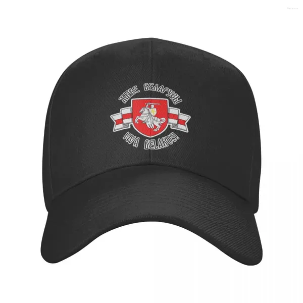 Casquettes de baseball Classique Biélorussie Pogonya Drapeau Casquette de baseball pour hommes femmes réglable adulte blason papa chapeau printemps snapback chapeaux d'été