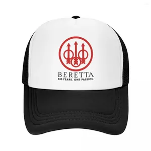 Ball Caps Classic Beretta Trucker Hat Femmes Hommes personnalisés Adultable Adult Military Gun cadeau Baseball Cap Hip Hop Snapback