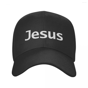 Casquettes de baseball Classique Christ Jésus Dieu Chapeau de camionneur Hommes Femmes Personnalisé Réglable Adulte Foi Croix Casquette de baseball Hip Hop