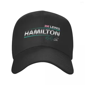 Ball Caps classiques Hamiltons 44 Baseball Cap Femmes Men Breatchable I Ham Ham Motorsport Racing papa Hat extérieur
