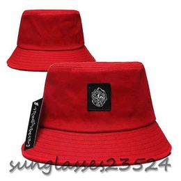 Casquettes de baseball Concepteur de chapeau classique Beanie Cap visières en nylon pour hommes et femmes Compass Bucket hat rouge