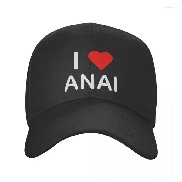 Ball Caps Classic I Love Anal Baseball Cap pour femmes hommes Ajustement Sexe collège Humour blague papa chapeau extérieur Snapback