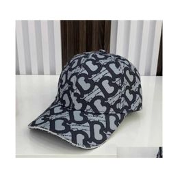 Ball Caps Classic Luxurys Designers Simplicity Baseball For Men Women modieuze geborduurde casquette veelzijdige gepaste hoeden drop d otvng