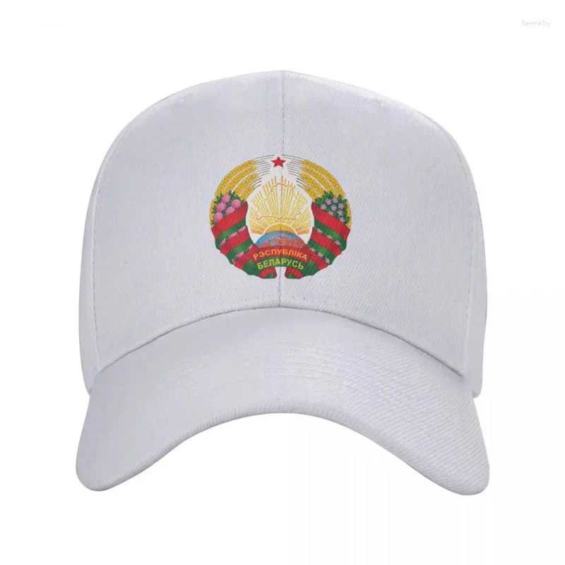 Ball Caps Classic National Emblem of Białoruska Hat Trucker Hat For Men Women Custom Regulble Unisex Baseball Cap Hip Hop