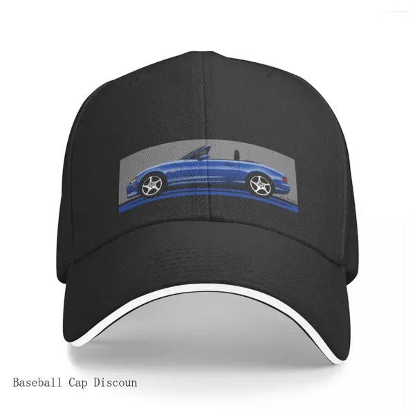Casquettes de baseball Classic Sports Car Convertible Roadster NB 10e anniversaire Casquette de baseball Chapeau de plage pour femmes hommes