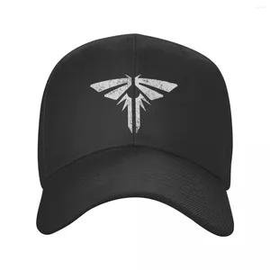 Ball Caps Classic The Last Of Us Firefly Baseball Cap voor mannen vrouwen op maat verstelbare volwassen papa hoed zomer Snapback Trucker hoeden