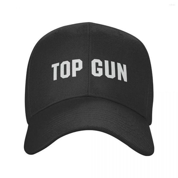 Casquettes de Baseball Classique Top Gun Imprimer Casquette de Baseball Hommes Femmes Réglable Papa Chapeau D'été Chapeaux Sport Snapback