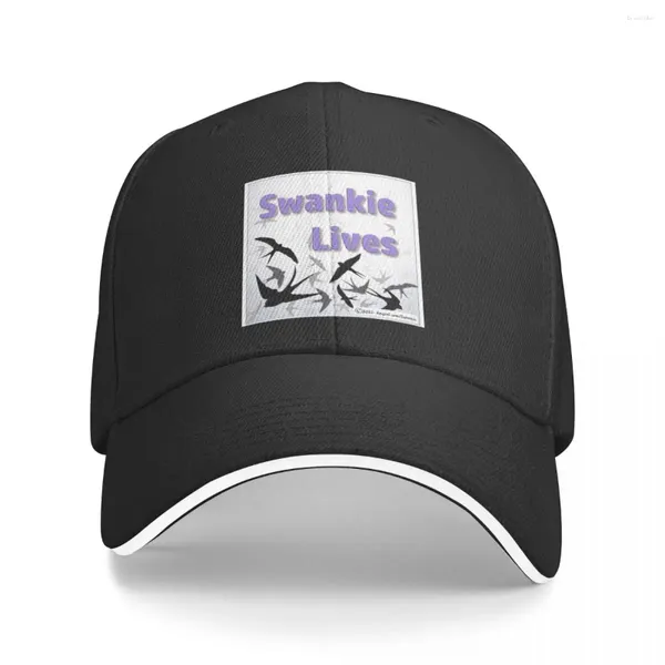 Ball Caps Cliff_Swallows-Swankielives Baseball Cap Streetwear Visor Designer Hat Fashion Beach Men Women's