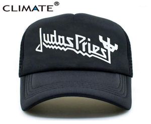 Ball Caps Climate Men Men Women Trucker Judas Priest Rock Band Cap Music Fans Summer Black Baseball Mesh Net Hat17483085