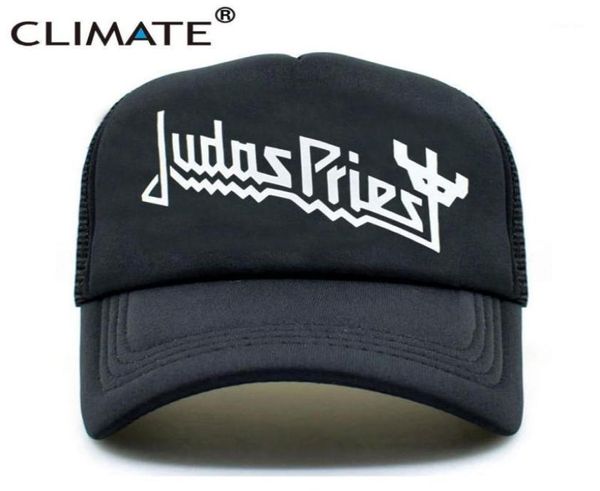 Ball Caps Climate Men Women Trucker Judas Priest Rock Band Cap Music Fans Summer Black Baseball Mesh Net Hat17483085