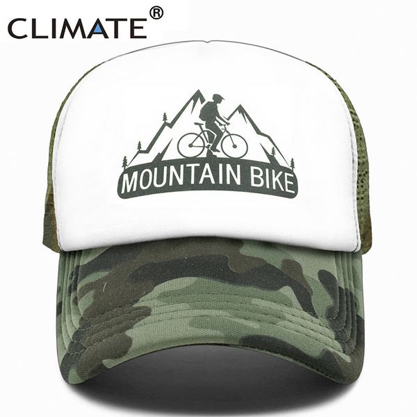 Casquettes de baseball CLIMAT Casquette de vélo de montagne VTT Fans de cyclisme Casquettes de camionneur Hommes Cool Sport Summer Mesh Baseball Casquette de camionneur Chapeau pour homme femme 230615