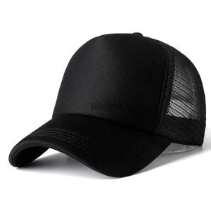 Casquettes de baseball COKK maille casquette de Baseball réglable Snapback chapeaux pour femmes hommes unisexe Hip Hop casquette de camionneur papa chapeau éponge doux respirant noir YQ240117