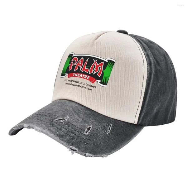 Gorras de bola Color Palm Logo Dirección negra Gorra de béisbol Lindo sombrero de verano para mujer 2024 para hombres