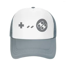 Ball Caps Controller Gepersonaliseerde Mesh Cap Heren Studentenclub Hoed Nieuwigheid Cadeau Controle Digitale Roller Design Mashup Troll