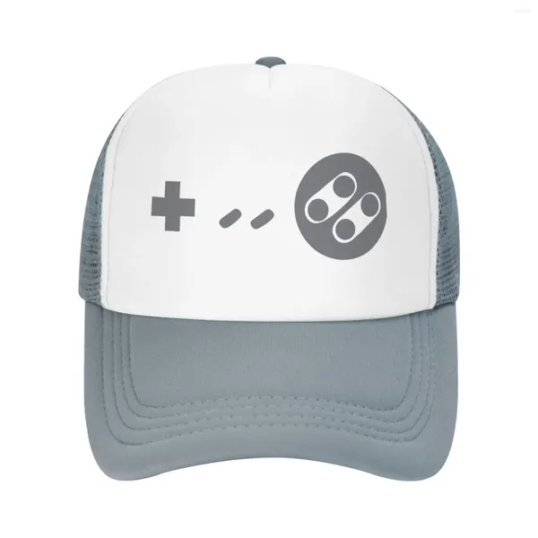 Controlador de gorras de bola Gorra de malla personalizada Sombrero de hermandad para hombres Novedad Control de regalo Diseño de rodillo digital Mashup Troll