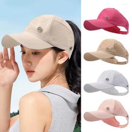Casquettes de baseball Cool Summer Peaked Cap Baseball Beanie Hat Vsor Séchage rapide Femelle Polyvalent Version coréenne
