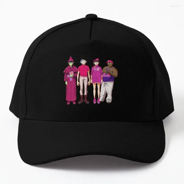 Casquettes de balle Copie de Gorillaz Music Casquette de baseball Crème solaire Anniversaire Hommes Tennis Femmes