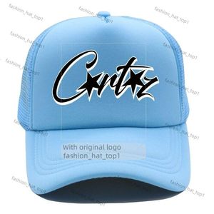 Ball Caps Corteiz Crtz Hat 22SS American Fashion Truck Hat Casual Baseball Cap Summer Men and Women