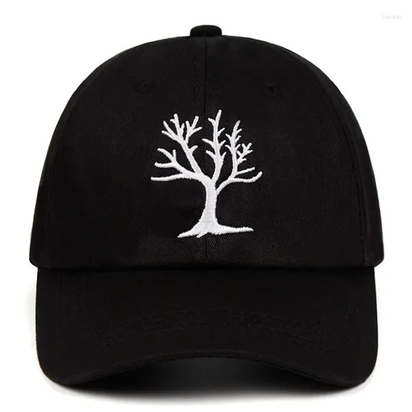 Ball Caps Cotton Branch Baseball Cap Big Tree Dad Hat Hat Embroderie Snapback Aucune structure