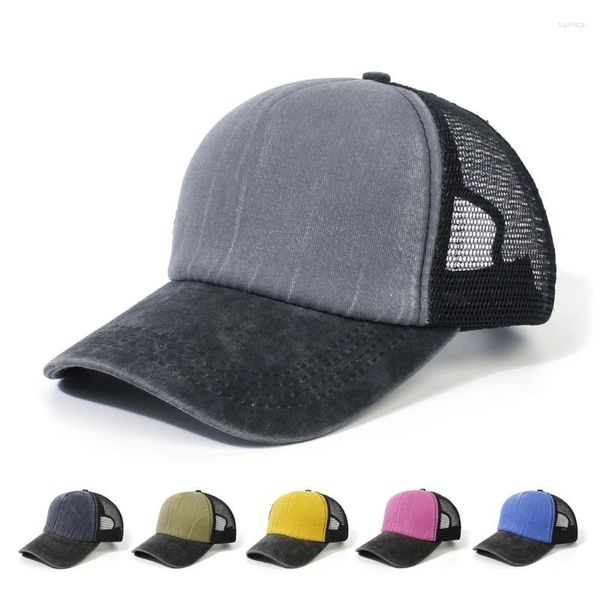 Ball Caps Cotton Cap Camionneur Chapeur Vintage Baseball Old School A réglable Dad-Hat pour Travel Fitness Workout Wholesale