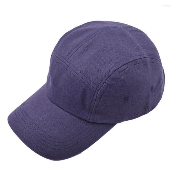 Casquettes de baseball en coton pour hommes, chapeau de sport réglable uni, Style Baseball, 5 panneaux, chapeau de papa