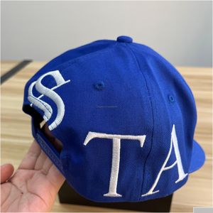 Ball Caps Paar Trapstar Designer Baseball Cap Sportieve Letters Borduren Pet Mode Accessoires Hoeden Sjaals Drop Delivery Ot2Cm