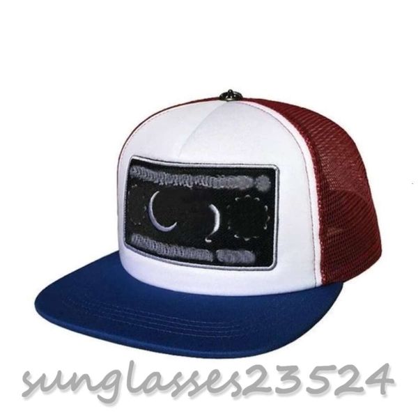 Casquettes de baseball croix fleur casquettes de créateurs coeurs de baseball hommes Snapbacks bleu noir femmes chapeaux de haute qualité marque ch casquette chrome