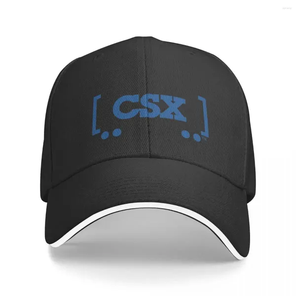 Ball Caps CSX Train Logo Cap de baseball Cap de cascade dans le Visor Sun Hats For Women Men's
