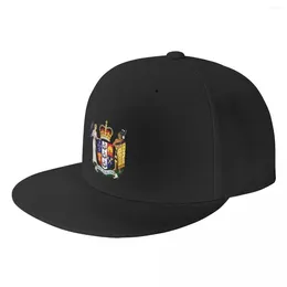 Tapas de pelota Cazón de brazos personalizado Capas de béisbol Zealand Snapback Femenino Hip Hop Hop Hats