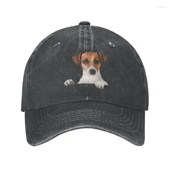 Caps à balle Coton personnalisé Jack Jack Russell Terrier Baseball Cap pour hommes Femmes AVEUX CHIEN ALTICABLES AVEUX PAPA