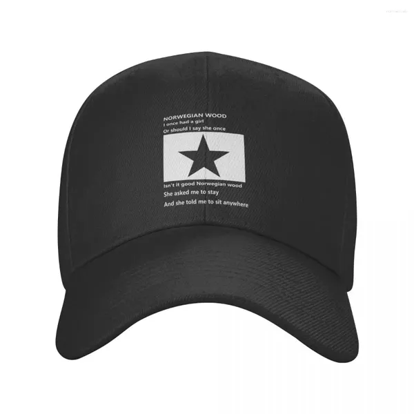 Ball Caps personnalisé à cinq points étoiles imprimées de baseball Cap