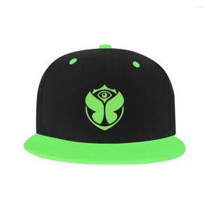 Casquettes de baseball Personnalisé Vert Tomorrowland Casquette de baseball Plat Sports Snapback Hommes Femmes Réglable Hip Hop Chapeaux Drop Livraison Dhybp