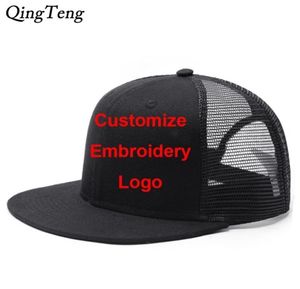 Ball Caps Custom Hat LETTRES LETTRES DE BASE BASEBLABLE BASEBLABLE Men de baseball Femmes Hip Hop Chapeaux plats Summer Casual Gorra Plana 2211052711645