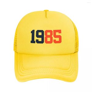 Ball Caps Custom in 1985 Birthday Baseball Cap for Men Women Verstelbare Trucker Hat Sports