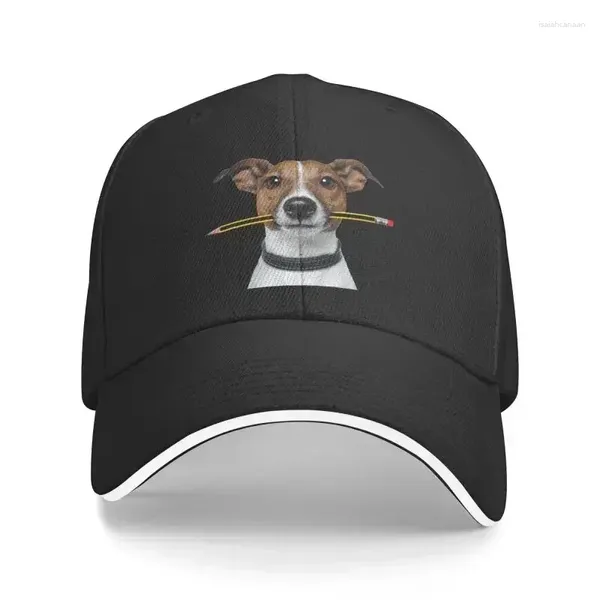 Ball Caps Custom Jack Russell Terrier Baseball Cap Femmes Men Houstable Pipy Puppy Dog Dada Hat Streetwear