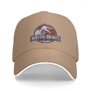 Casquettes de baseball personnalisées Jurassics Park Dinosaur Print Casquette de baseball pour hommes femmes respirant papa chapeau en plein air