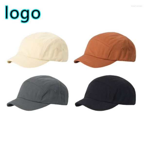 Gorras de béisbol con logotipo personalizado para mujer, gorra de béisbol Retro a la moda para hombre, gorra ajustable de ala corta para camión, gorra informal para exteriores, Snapback Sun Dad