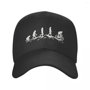 Ball Caps Custom Mountain Bike Evolution Baseball Cap Hip Hop Men de Hop Femme A réglable Bicycle de vélo de vélo