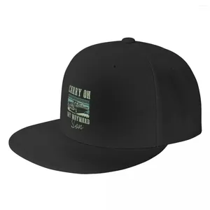 Ball Caps Custom rétro Carry sur mon fils de base de base de baseball surnaturel Sports de films de voiture ajusté pour hommes pour hommes Hip Hop Dad Hat Hat