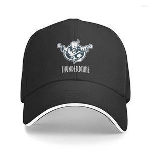 Gorras de bola Custom Thunderdome Gorra de béisbol Protección solar Mujeres Hombres Ajustable Hardcore Gabber Papá Sombrero Verano 2345