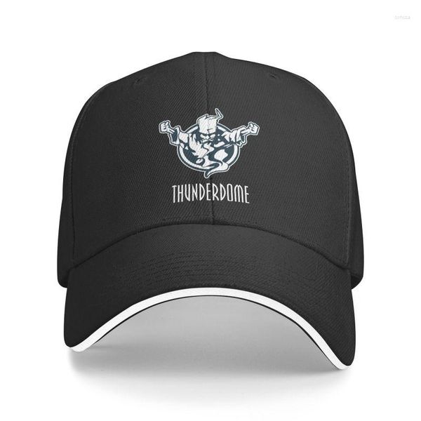 Gorras de béisbol personalizadas Thunderdome gorra de béisbol protección solar mujeres hombres ajustable Hardcore Gabber papá sombrero verano