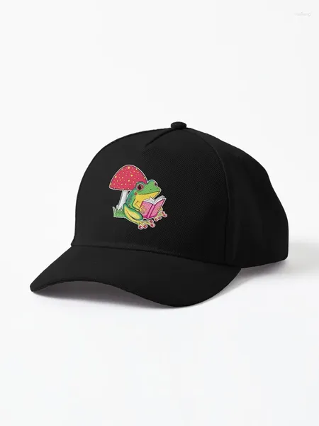 Casquettes de baseball Grenouille mignonne lisant un livre, casquette Macross Fernando Alonso chevaliers du zodiaque, chapeau pour femmes et garçons